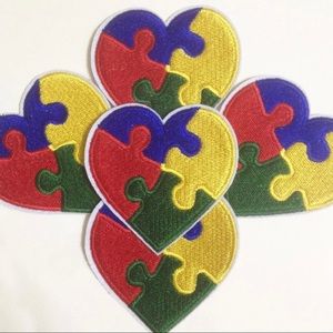 🤩4/$15 or 6/$20  Autism awareness iron on patch